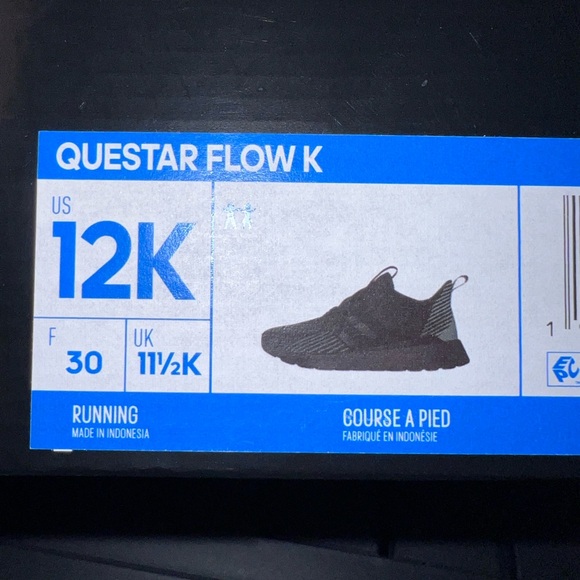 Adidas Questar Flow K 12K *NWT* - Picture 7 of 7